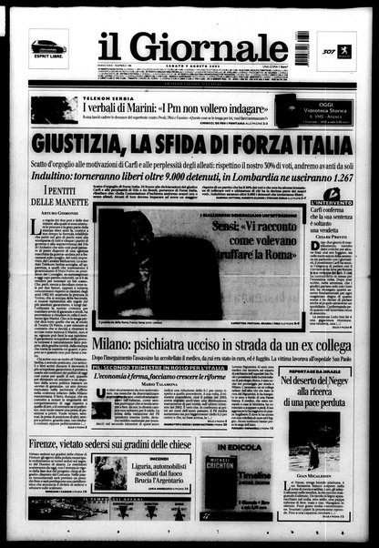 Il giornale : quotidiano del mattino